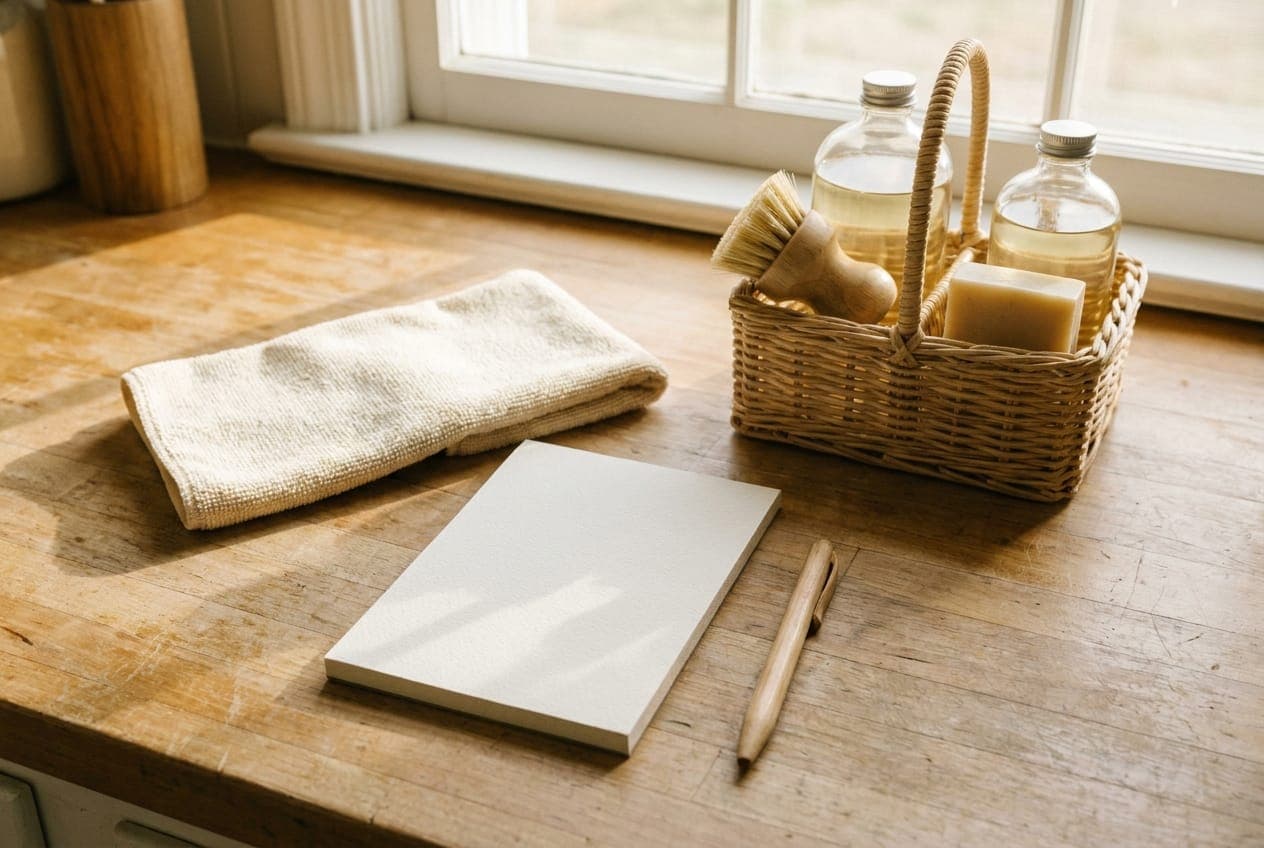 Preparing a clear cleaning quote in a Middle Tennessee home